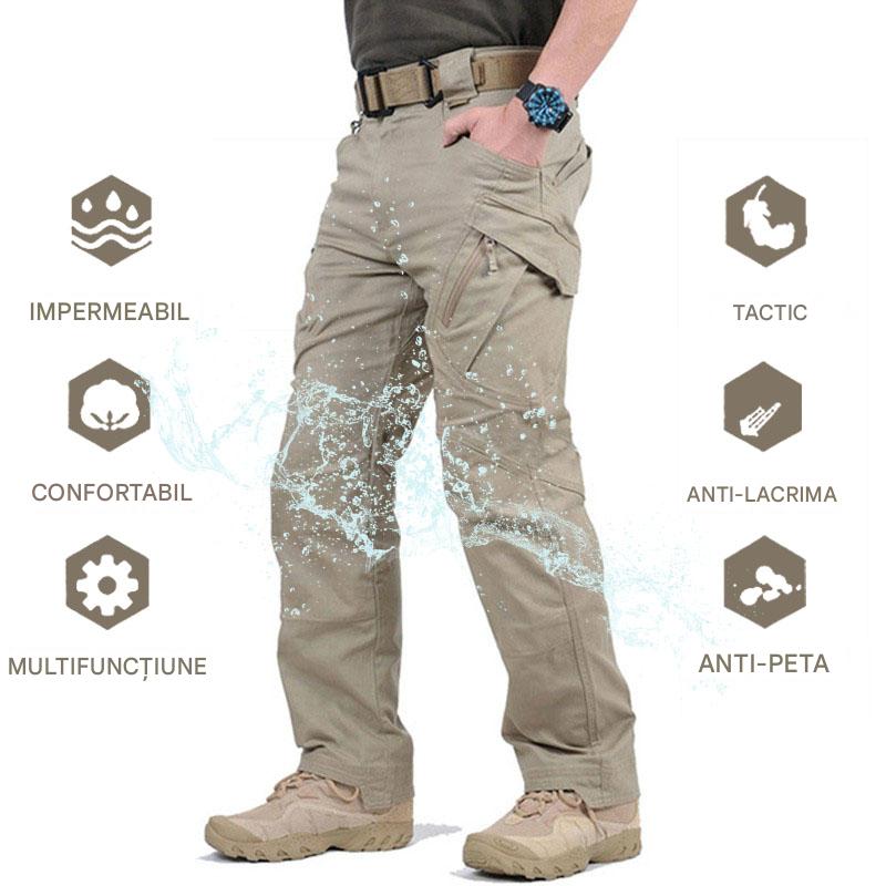 🚵♀️👖【50% Reducere🔥】【S-5XL】😍 Pantaloni outdoor pentru bărbați de mari dimensiuni, uscare rapidă, pantaloni tactici durabili cu multiple buzunare_3995124