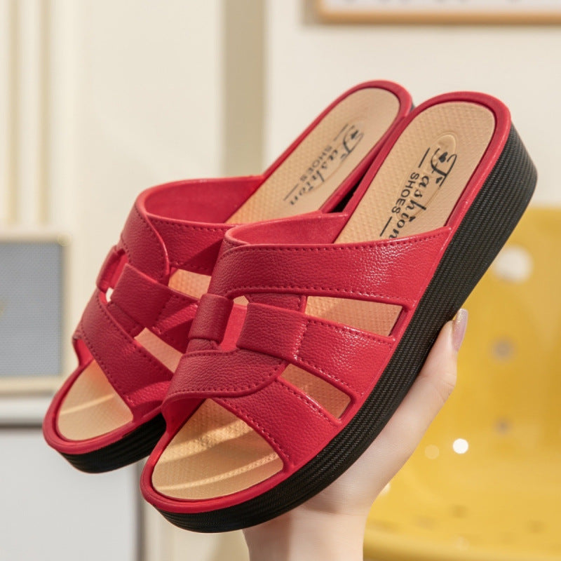 🔥💖【Nuevo modelo en oferta】✨Sandalias casuales 2025 para mujer, pantuflas de casa._3985510
