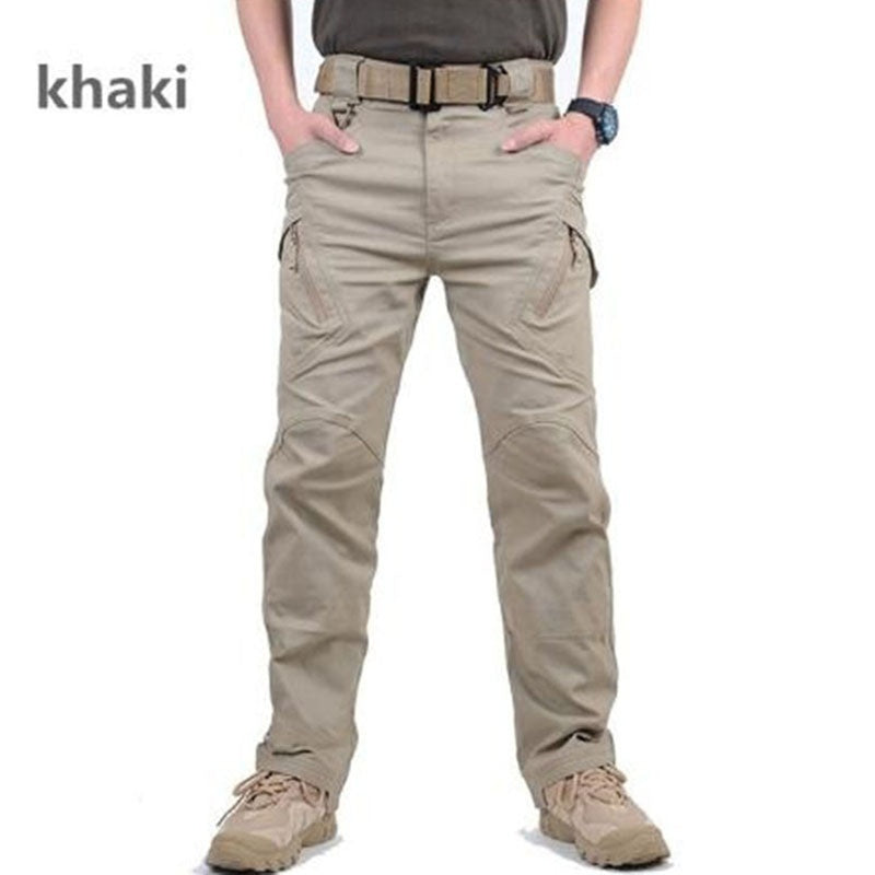 🚵‍♀️👖【50% Reducere🔥】【S-5XL】😍 Pantaloni outdoor pentru bărbați de mari dimensiuni, uscare rapidă, pantaloni tactici durabili cu multiple buzunare_3995124