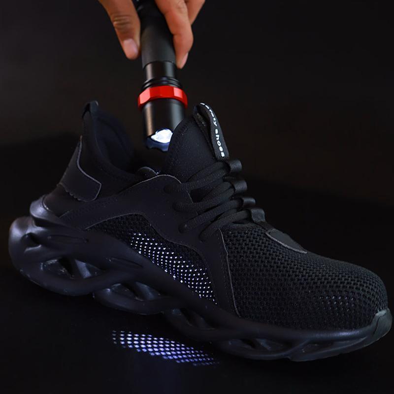 Reducere la produse noi 💥 Pantofi de lucru pentru bărbați 39-48 ✅ respirabili și rezistenți la șocuri ✅ rezistenți la perforare ✅ antiderapanți ✅ confortabili_3984732