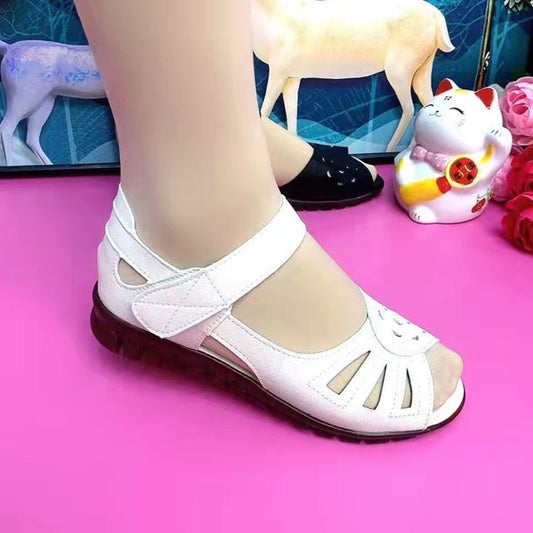 【🔥Reducere limitată de 50%】【35-41】Nou model 2025, sandale confortabile din piele naturală pentru femei, talpă moale 3998530