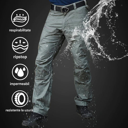 🚵‍♀️👖【50% Reducere🔥】【S-5XL】😍 Pantaloni outdoor pentru bărbați de mari dimensiuni, uscare rapidă, pantaloni tactici durabili cu multiple buzunare_3995124