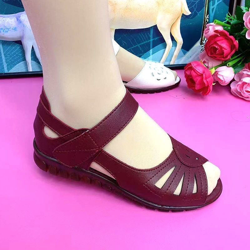 【🔥Reducere limitată de 50%】【35-41】Nou model 2025, sandale confortabile din piele naturală pentru femei, talpă moale 3998530